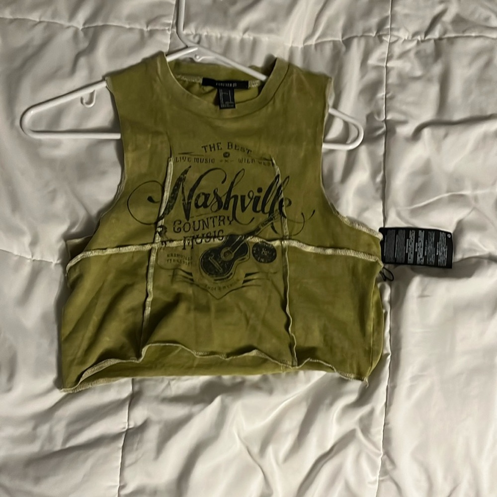 Small 
Green Nashville tank